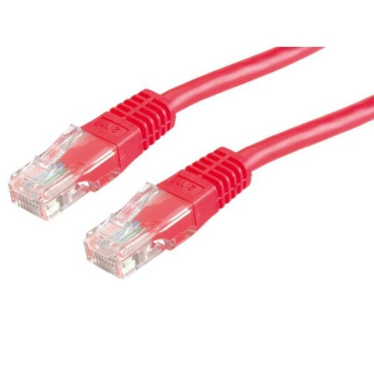 Value UTP Patchkabel Cat.6 3 meter Rød