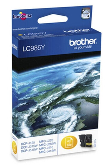 Brother Originale Blekkpatroner Brother Lc985ybp Gul Brother Originale Blekkpatroner Brother Lc985ybp Gul