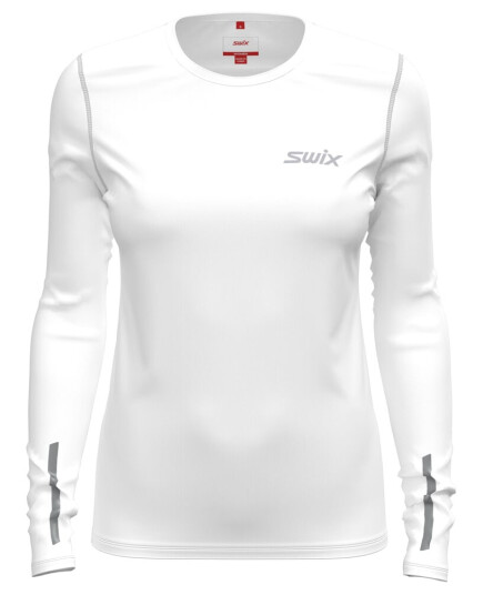 Swix Pace Nts Long Sleeve Baselayer Top W Bright White XL