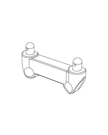 MJX P14287R Rear Body Mount