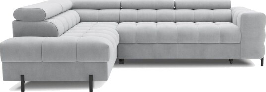 Hjørnesofa Eltap Ferucce 276x200x93 cm Paros 05 Grå Venstre