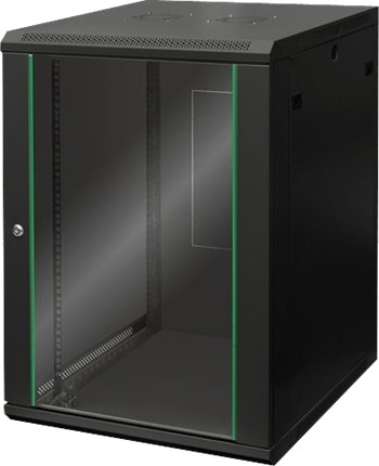 Digitus Dynamic Basic Dn-19 16U-6 6-Ec-Sw Rack Skap Veggmonterbar Svart Ral 9005 16U 19" Digitus Dynamic Basic Dn-19 16U-6 6-Ec-Sw Rack Skap Veggmonterbar Svart Ral 9005 16U 19"