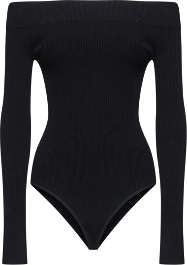 Alaïa Dame Topper Svart M,