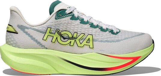 Hoka Women"s Mach 7 Frost/Neon Yuzu 40 2/3