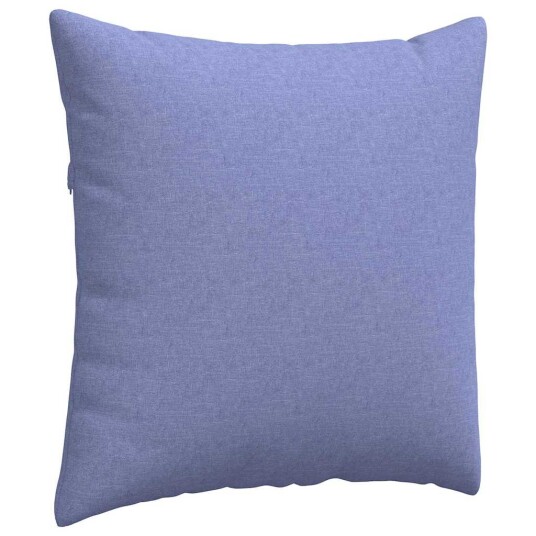 Sofaputer 2 pcs Blå 60 x 60 cm stoff