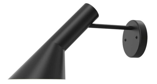 Louis Poulsen AJ Vegglampe Hardwired Svart