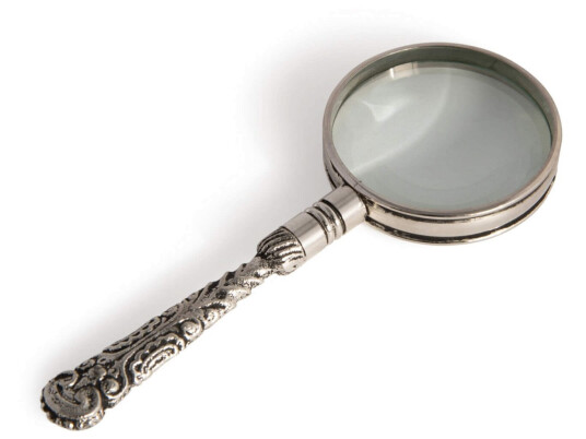 Rococo förstoringsglas silver Rococo förstoringsglas silver