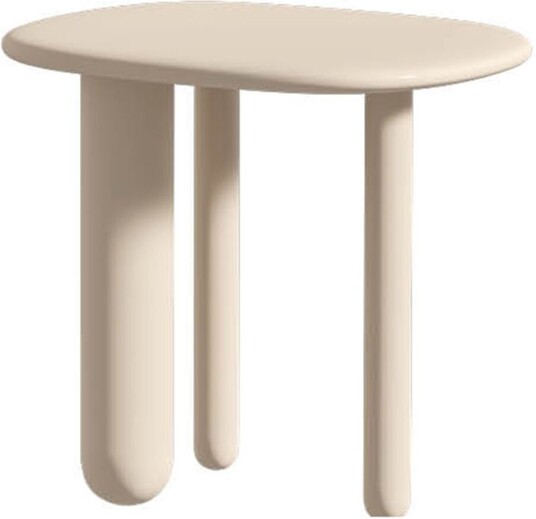 Driade - Tottori Small Table S Cream Sidebord Kateryna Sokolova Beige Mdf/tre