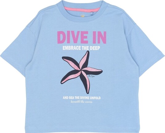 The New Tntinsley Os S_S Tee Blue 146/152 The New Tntinsley Os S_S Tee Blue 146/152