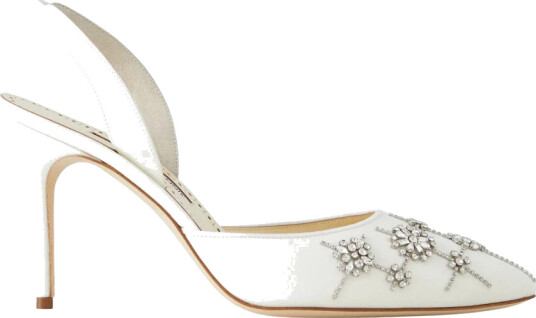 Manolo Blahnik Dame Sko Hvit 38 EU,