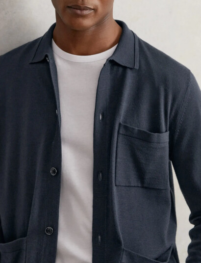 Reiss Munich - Navy - L Reiss Munich - Navy - L