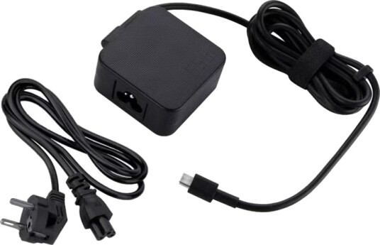 ASUS USB-C Strømadapter 65W Svart 90XB04EN-MPW1G0