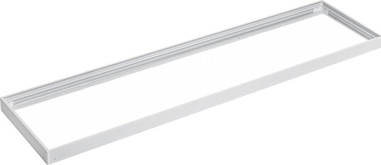 Spectrum 30x1200 ramme til LED panel   Hvit høyde 6,5 cm for direkte montering i tak