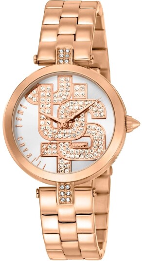 Just Cavalli Dameklokke JC1L241M0075 Glam Chic Maiuscola