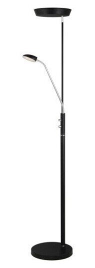 Halo Design - Vegas gulvlampe Combi LED 5/20W sort Halo Design - Vegas gulvlampe Combi LED 5/20W sort