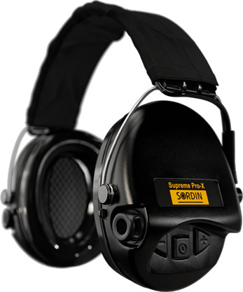 Sordin Supreme Pro-X Hear2 Black