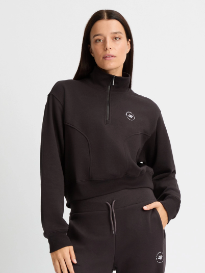 Röhnisch Soft Sweat Half Zip Sort XL Röhnisch Soft Sweat Half Zip Sort XL