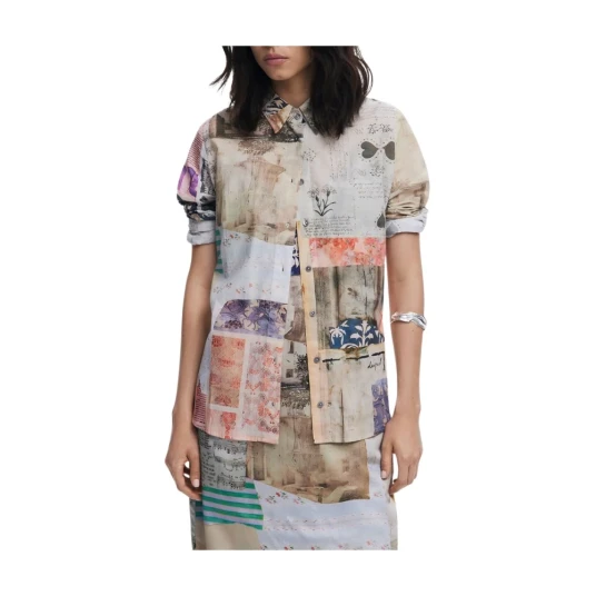 Desigual Dame Bluser & Skjorter Flerfarget L,