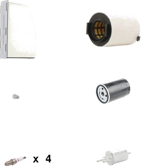 Servicepakke RIDEX 4682P6704