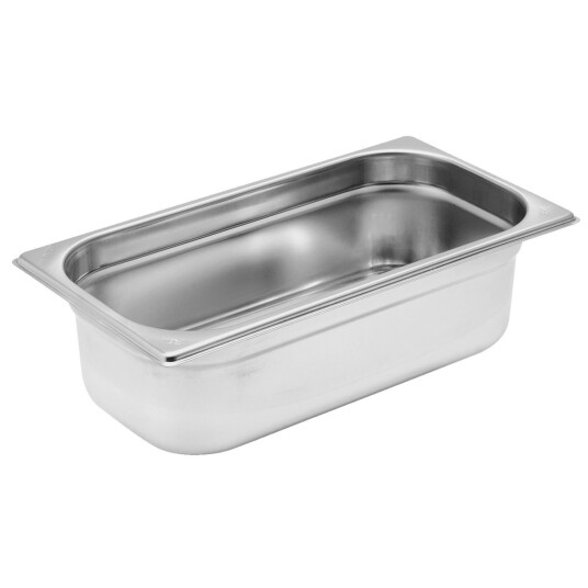 VEGA Kantine Premium GN 1/3; Størrelse GN 1/3, 3.6l, 32.5x17.6x10 cm (LxBxD); Sølvfarge