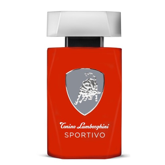 Lamborghini Sportivo Eau de Toilette 125ml for Men - Treaktig Duft med Musk og Sandeltre