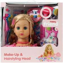 Sminke og hår dukke Fanny blond Sminke og hår dukke Fanny blond