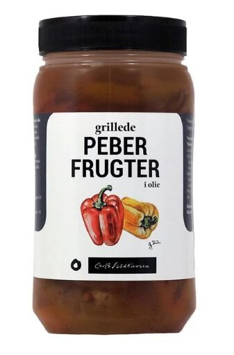 Grillede Paprika i Olje Feldthusen 1,1kg Grillede Paprika i Olje Feldthusen 1,1kg