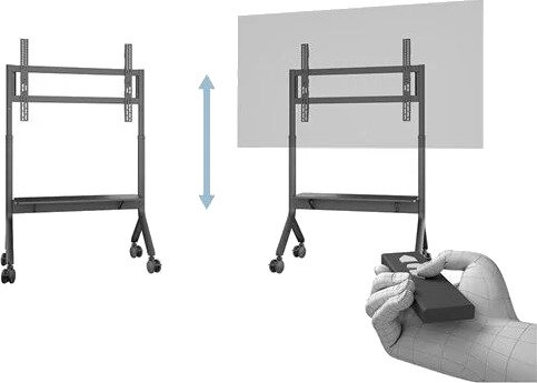 Multibrackets M Collaboration - Max 90 kg - recommended for 86"