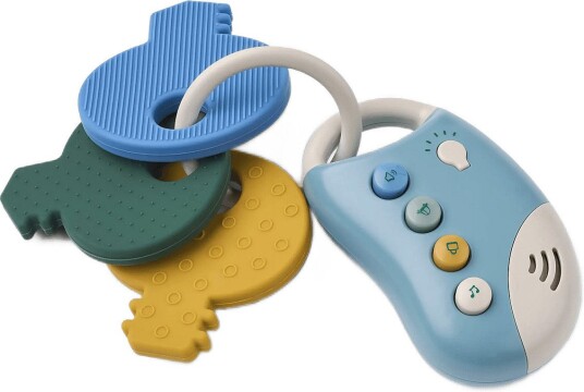 Liewood Vroom Car Keys - BEACH BLUE MULTI MIX - One Size