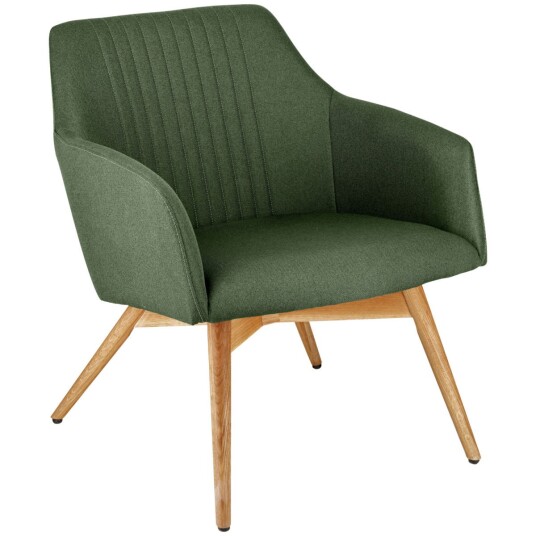 Vega VEGA Lenestol Arne; 65x76x75.5 cm BxDxH; Sete Grønn Ramme Eik/Natur Vega VEGA Lenestol Arne; 65x76x75.5 cm BxDxH; Sete Grønn Ramme Eik/Natur