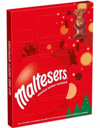 Maltesers Sjokoladereinsdyr Adventskalender