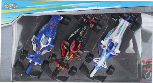 2-Play Formula Lekebiler 12,5 cm 3+ År 3 Stk 2-Play Formula Lekebiler 12,5 cm 3+ År 3 Stk