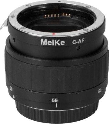 Meike EXT Mellomringer for Canon EF – trinnløs justering, autofokus