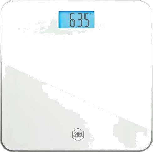 OBH Nordica Badevekt Classic Light white scale