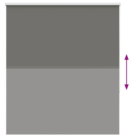  Rullegardin lystette 125x150 cm stoff bredde 121,6 cm polyester 8721158322210