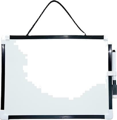 A4 tørrtørkende magnetisk whiteboard mini kontor oppslagstavle memo whiteboard og viskelær