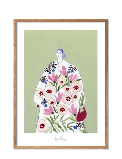 Poster & Frame Festive Coat - Multi/patterned - 29.7X42CM