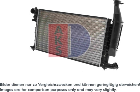 AKS DASIS 160012N Radiator motorkjøling