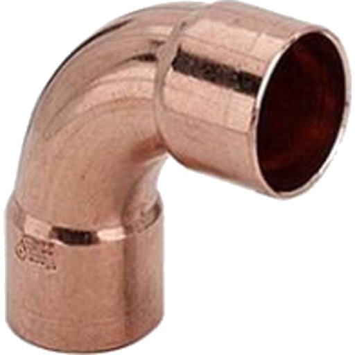 Viega 15 mm Bøjning 90° Kobber Loddebøyning for Hydraulikk