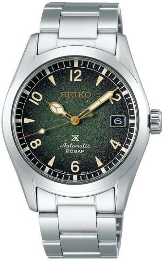 Seiko Herreklokke SPB155J1 Prospex Grønn/Stål Ø38 mm