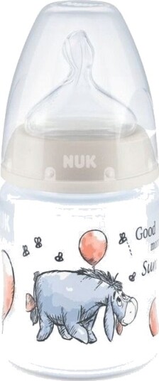 Nuk Tåteflaske Med Temperaturindikator 150ml 0-6 Måneder Tussi Fra Ole Brumm Nuk Tåteflaske Med Temperaturindikator 150ml 0-6 Måneder Tussi Fra Ole Brumm