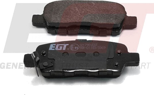 Bremseklosser sett EGT 321798iEGT
