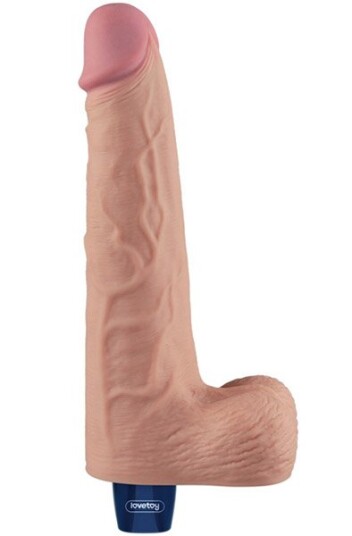 Rechargeable Vibrating Dildo 25,3 cm Rechargeable Vibrating Dildo 25,3 cm