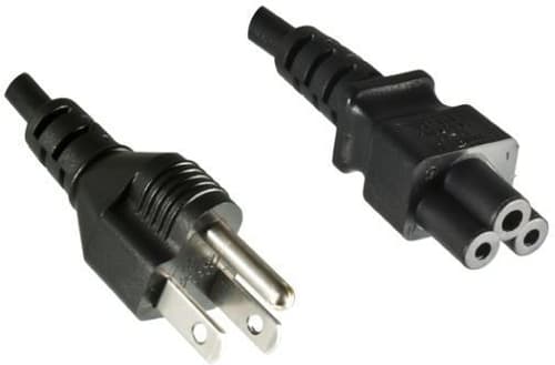 Microconnect 1.8m Strømkabel C5 Sort for USA Strømforsyning