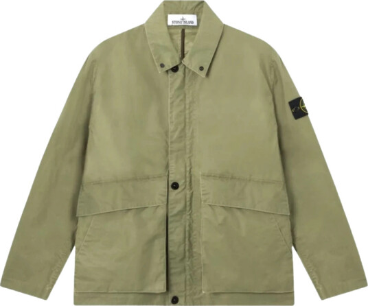 Stone Island Herre Jakker Grønn L,