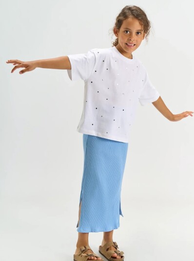 The New Tntrudie Os S_S Tee White 98/104 The New Tntrudie Os S_S Tee White 98/104