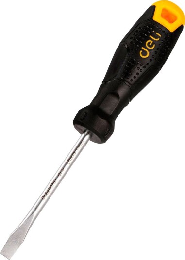 Deli Skrutrekker Med Rett Spor Edl6231501 3x150mm Svart