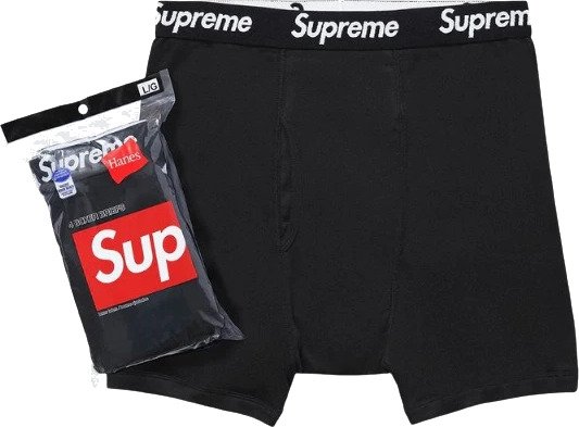 Supreme Herre Undertøy Svart L, Supreme Herre Undertøy Svart L,