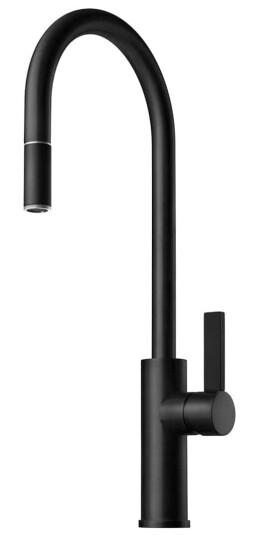 Tapwell Arm185 Uttrekk Svart Matt (TA-9423622)