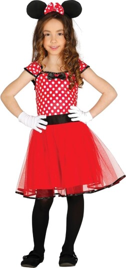 Fiestas Guirca Mus Kjole Barn Kostyme X-Small 87531 Fiestas Guirca Mus Kjole Barn Kostyme X-Small 87531